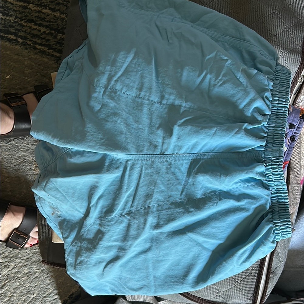 Patagonia Athletic Blue Shorts Lightweight Relaxed Fit Mens Small.